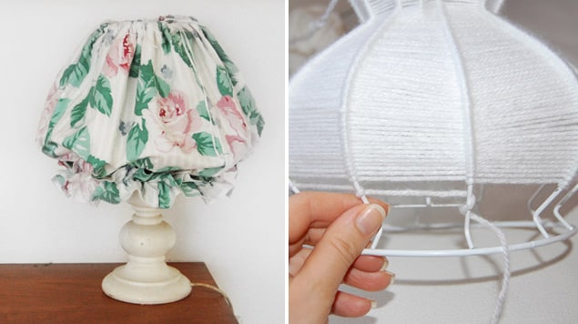 Lamp Shade Makeover