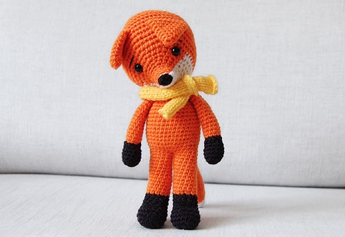 Amigurumi Fox Lisa Finished