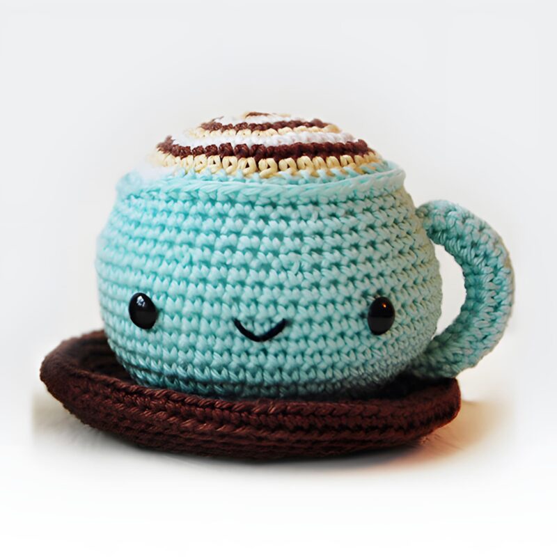 Amigurumi Crochet Coffee Cup