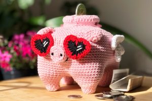 Crochet Piggy Bank