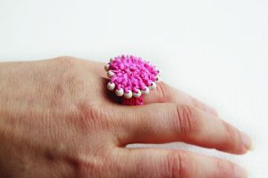 Crochet Ring Idea for Valentine's Day